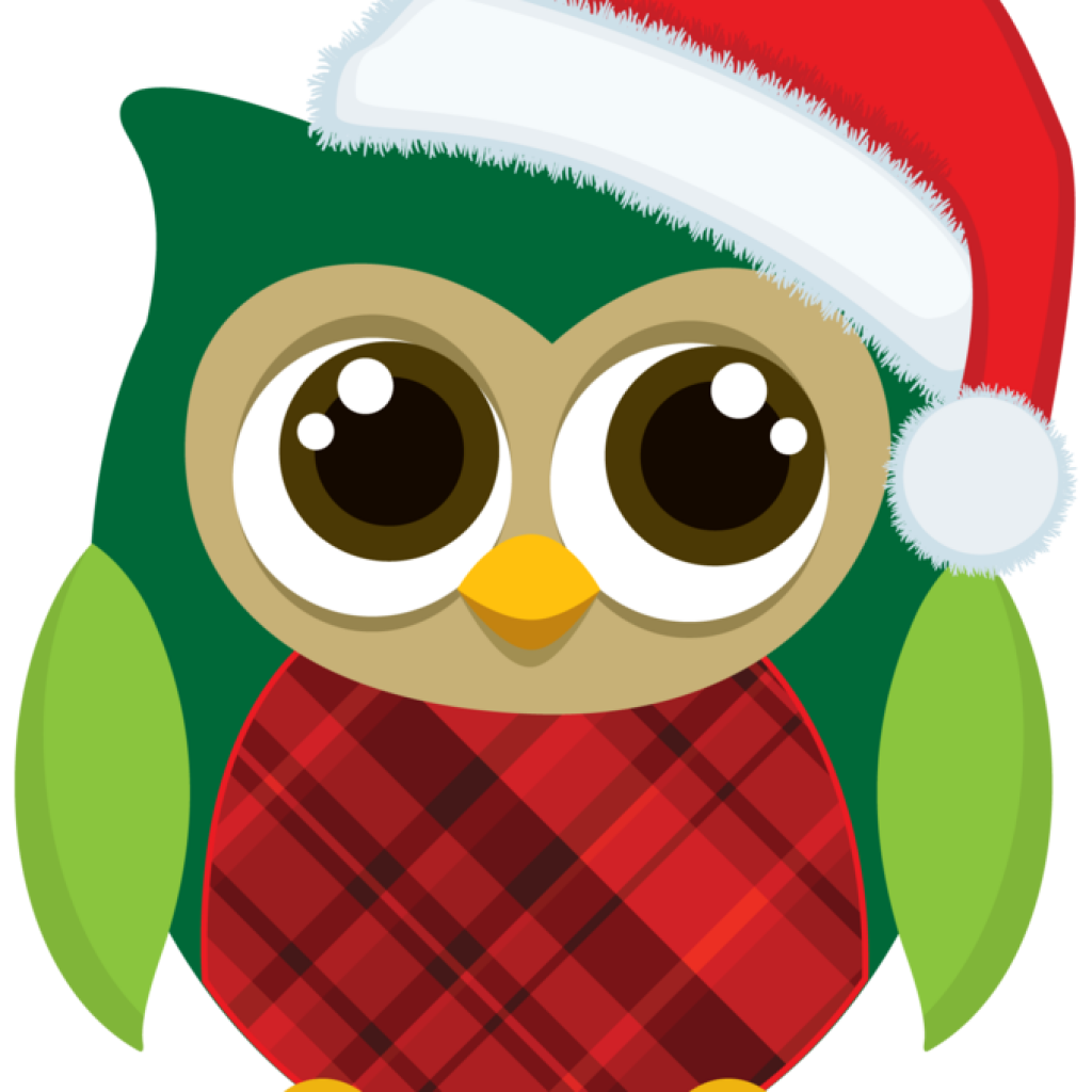 owl clipart holiday