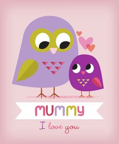 owl clipart mother's day