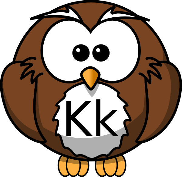 Owl clipart preschool. Kk clip art at