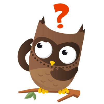 owl clipart question