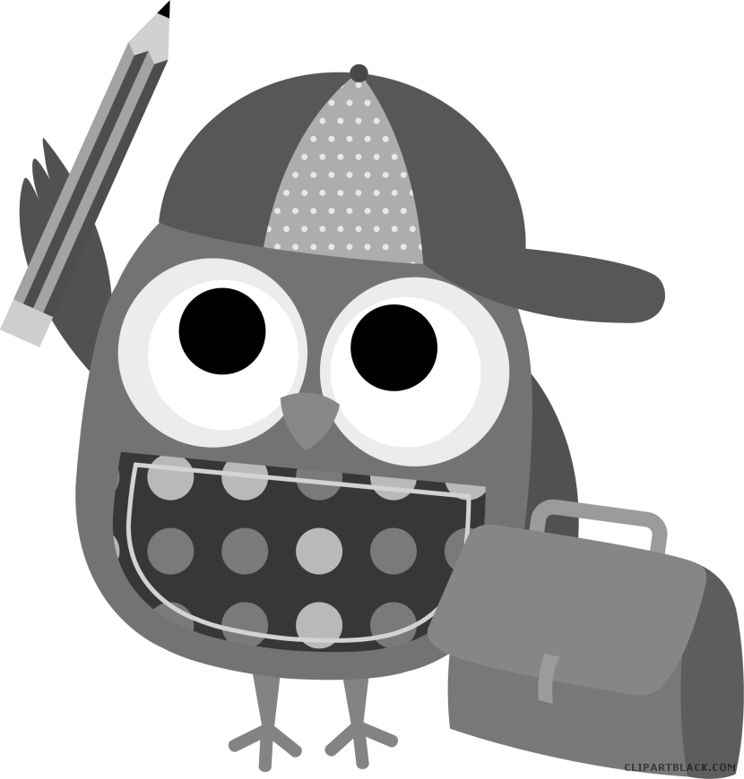 owl clipart reading