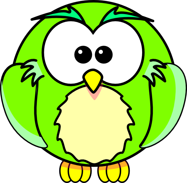 Owls clipart eye. Green owl clip art
