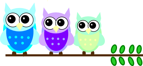 Family of owl clip. Owls clipart three owls