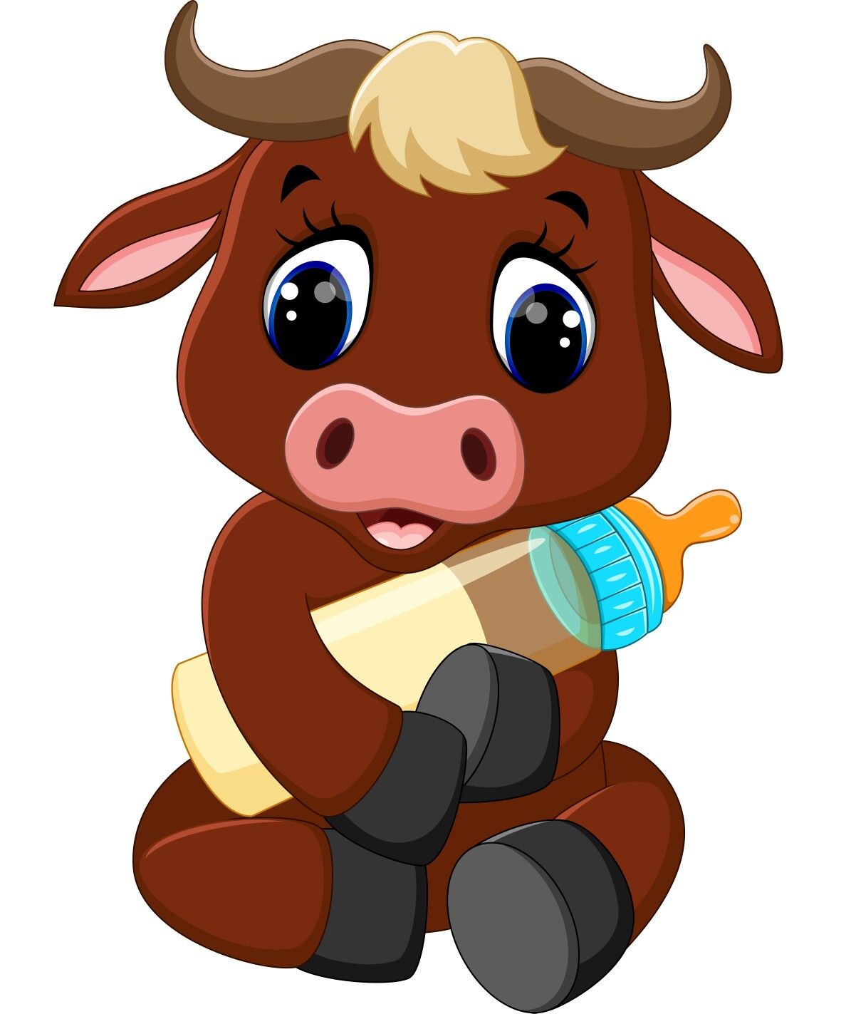 ox clipart baby