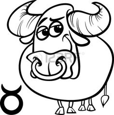 ox clipart sketch