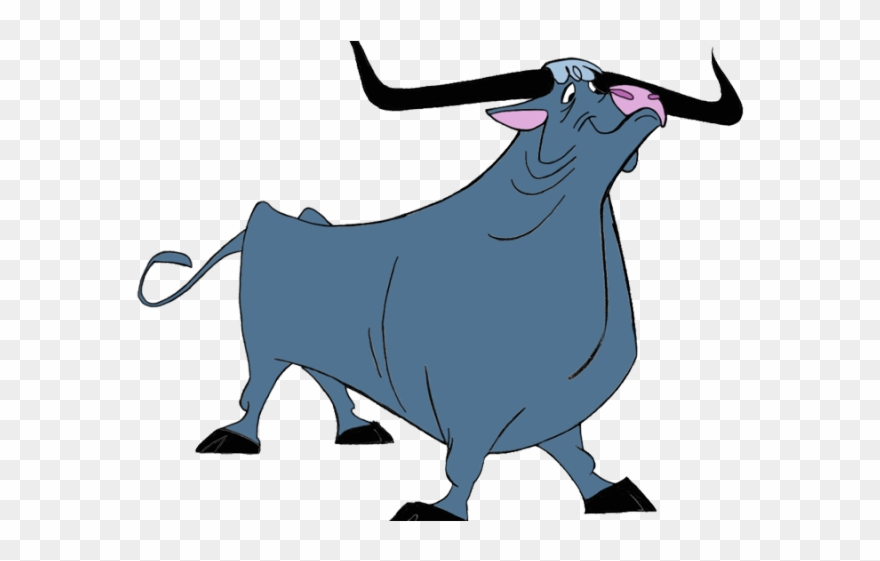 Ox clipart two. Babe the blue cartoon