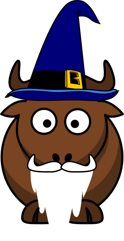 ox clipart wizard