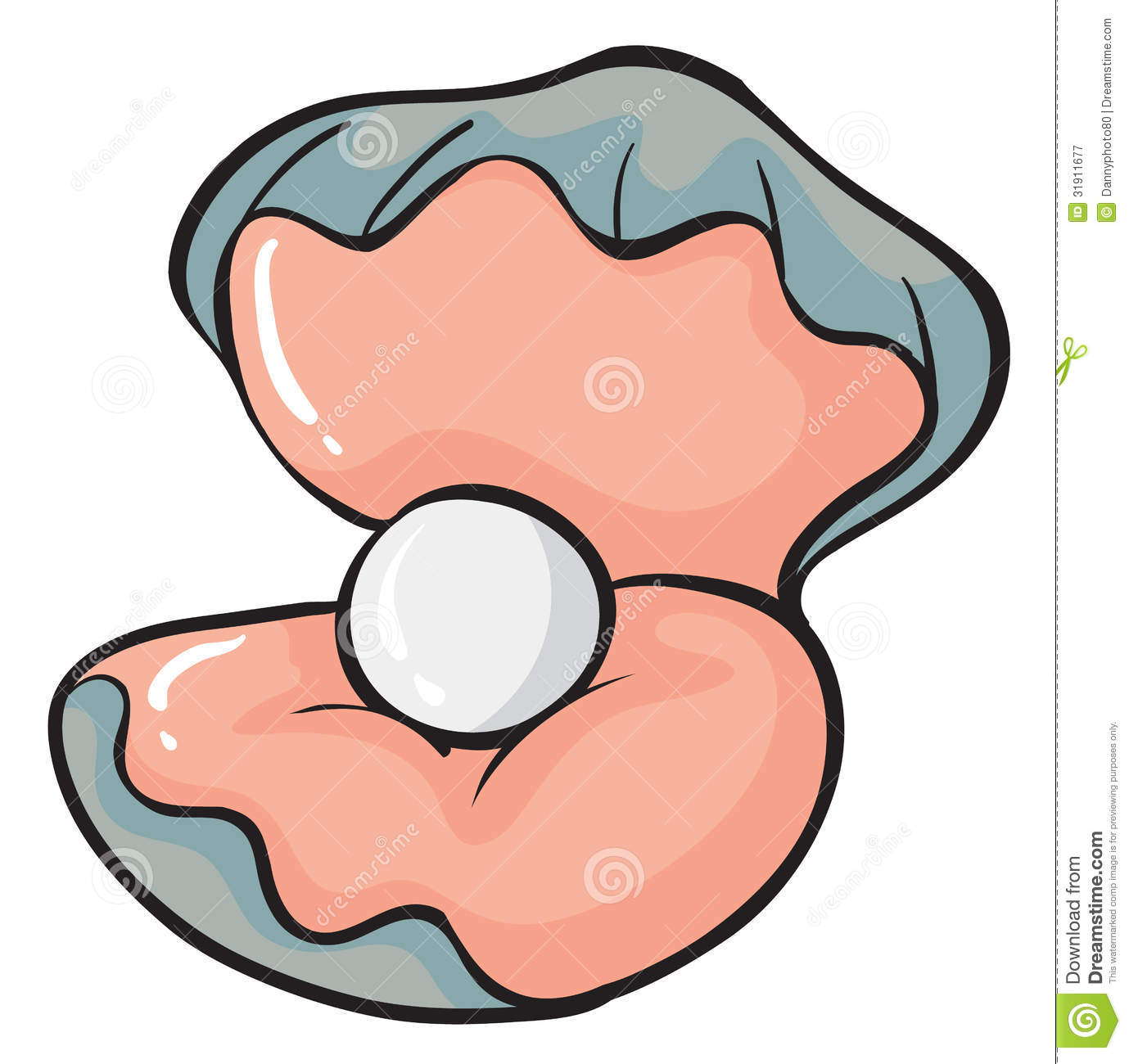 oyster clipart cute