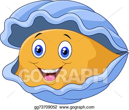 oyster clipart happy