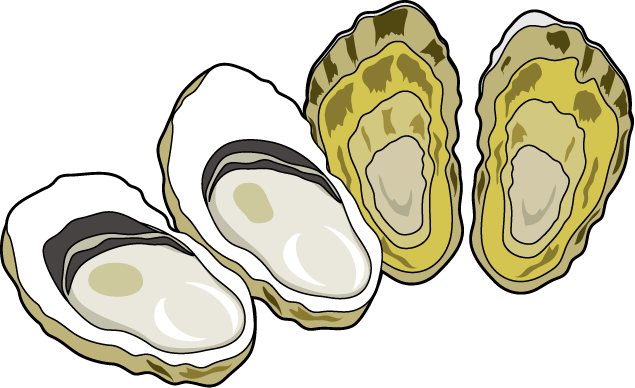 oyster clipart happy
