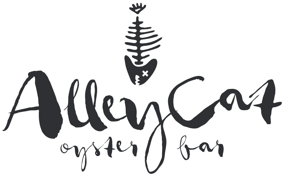 Oyster clipart oyster roast. Alley cat bar menu