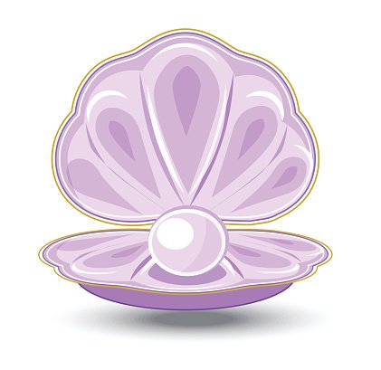oyster clipart pearl illustration