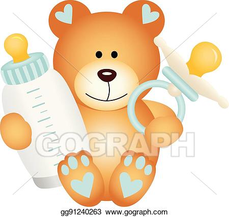 pacifer clipart baby boy toy