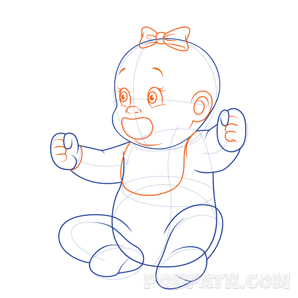 Pacifier clipart coloring page. Drawing at getdrawings com