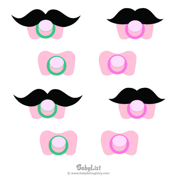Photobooth free party diy. Pacifier clipart photo booth