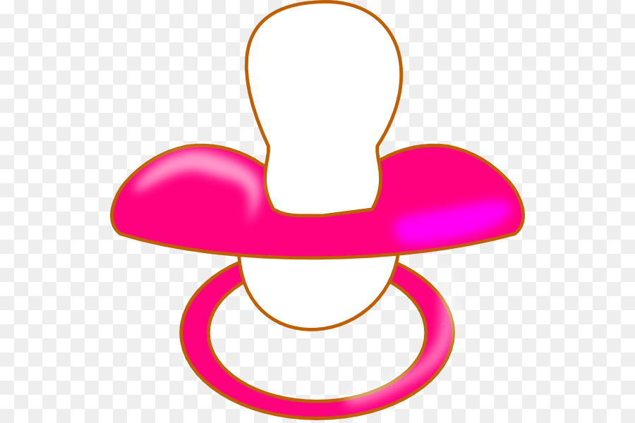 pacifer clipart pink baby hat