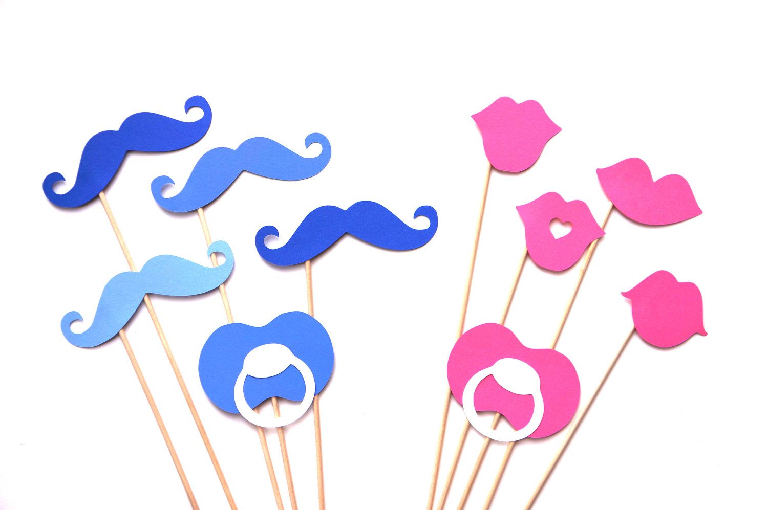 Pacifier clipart photo booth. Gender reveal party baby
