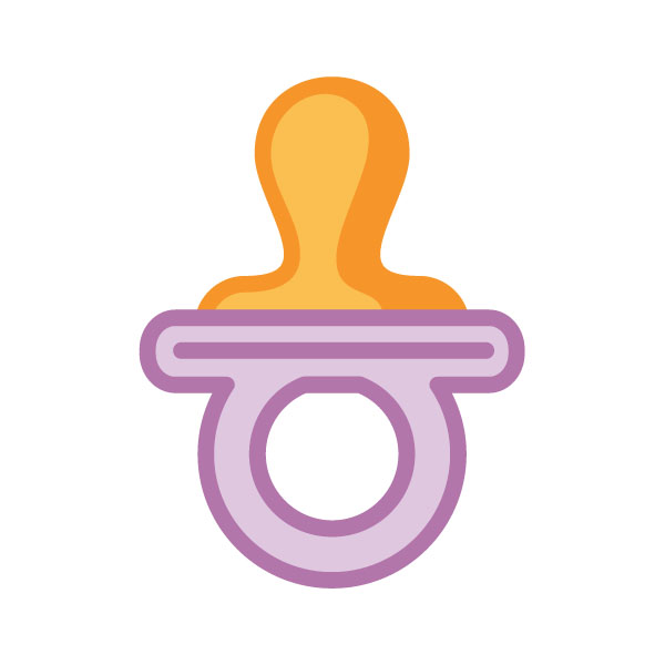 Pacifer clipart purple.  pacifier clipartlook