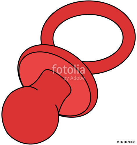 pacifer clipart red