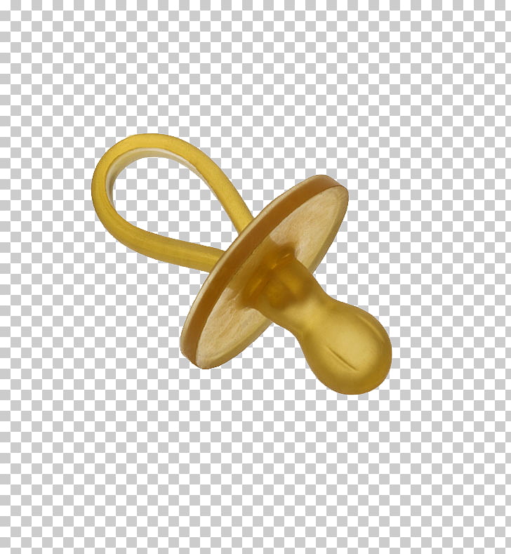 pacifier clipart gold