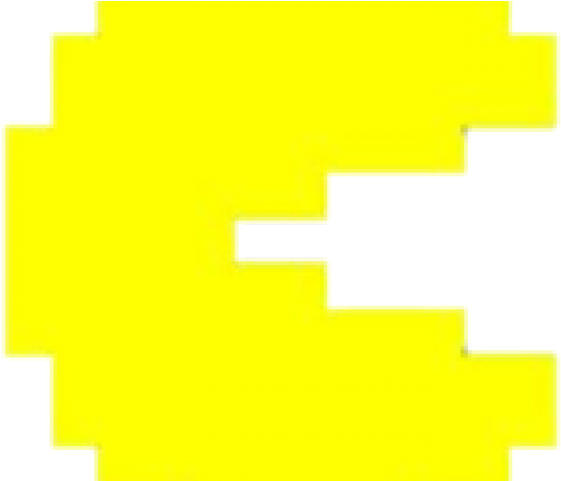 pacman clipart 8 bit