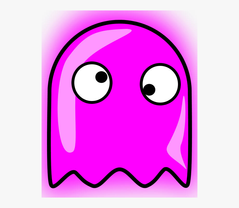 Pinky pac man ghost. Pacman clipart ghosts