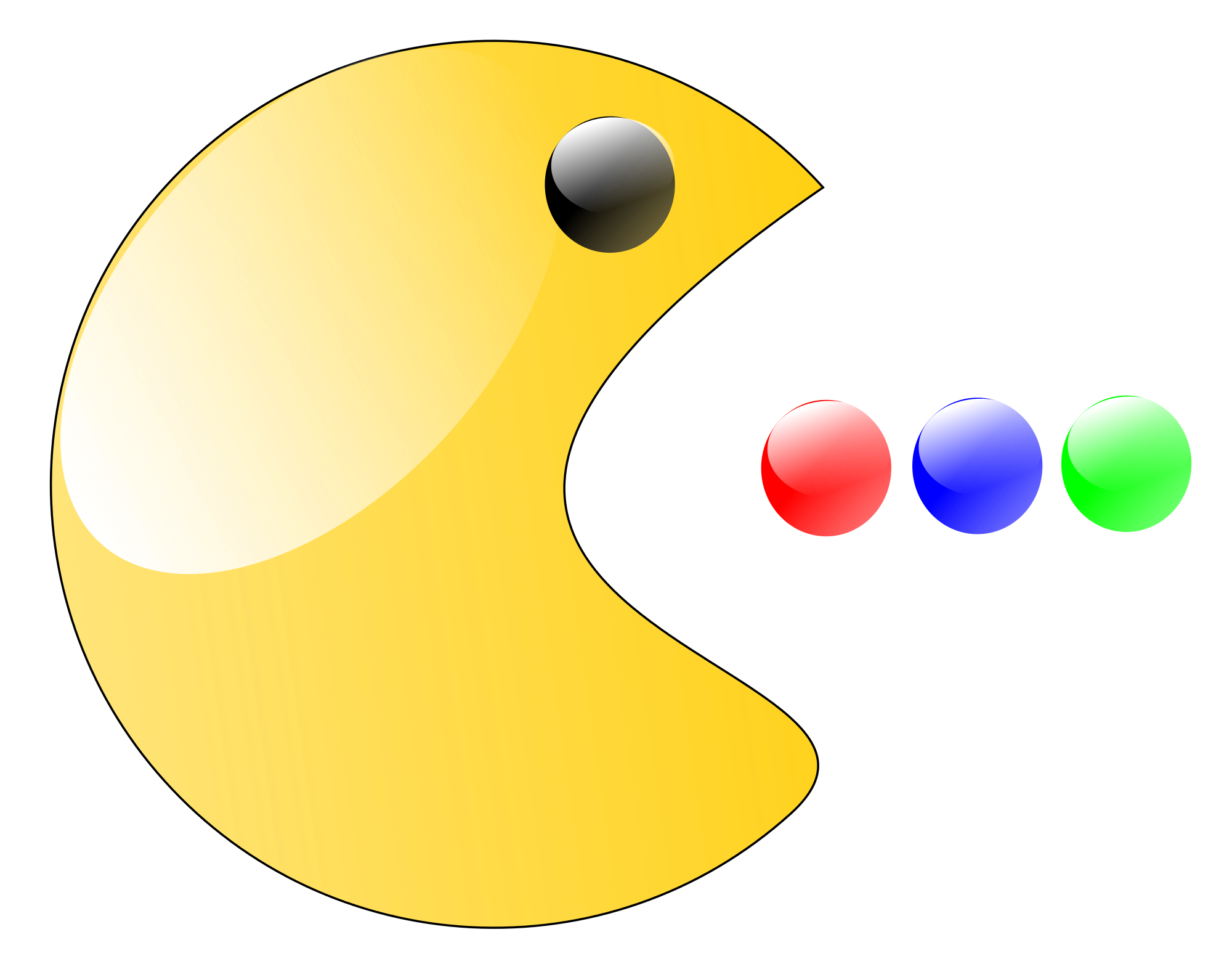 pacman clipart pdf