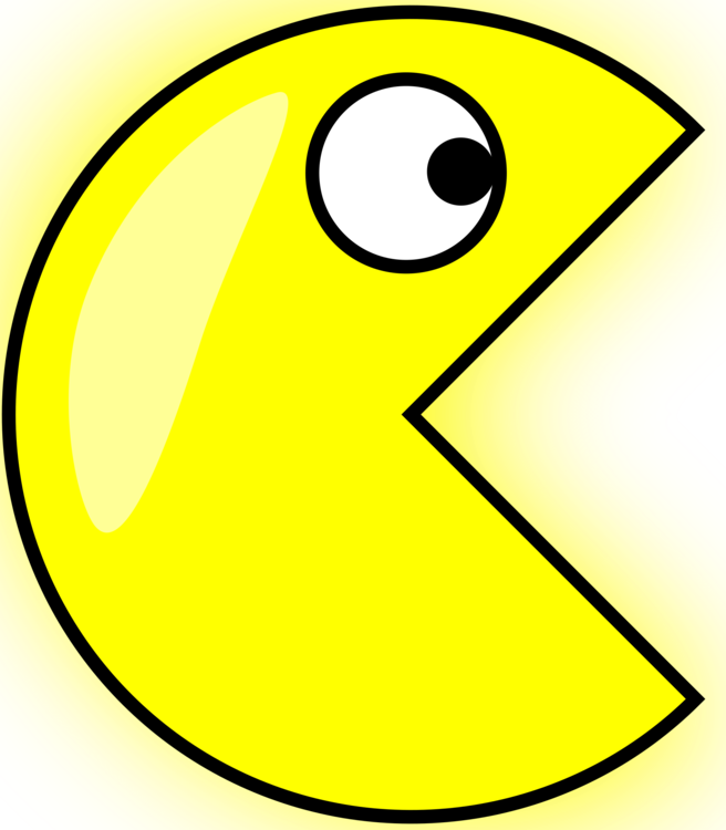 Pacman clipart video game. Area text symbol png