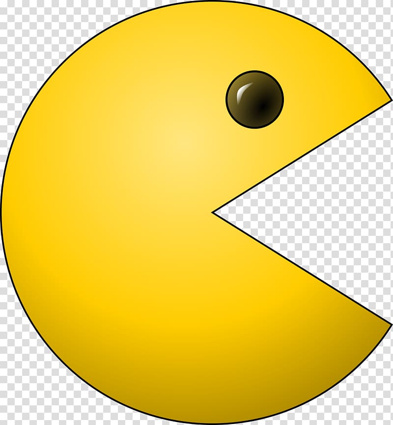 pacman clipart yellow