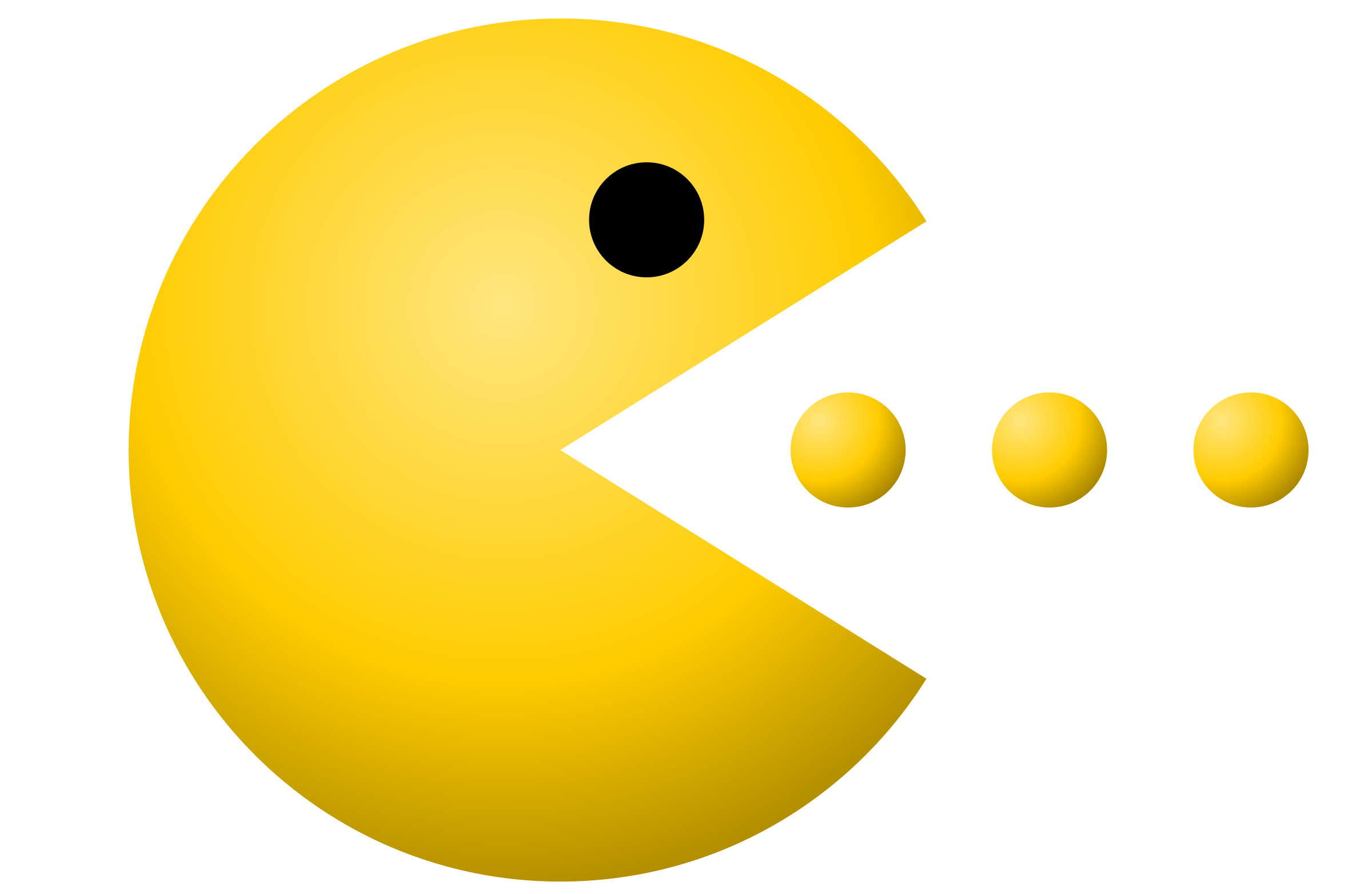 yellow ghost pacman