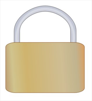padlock clipart
