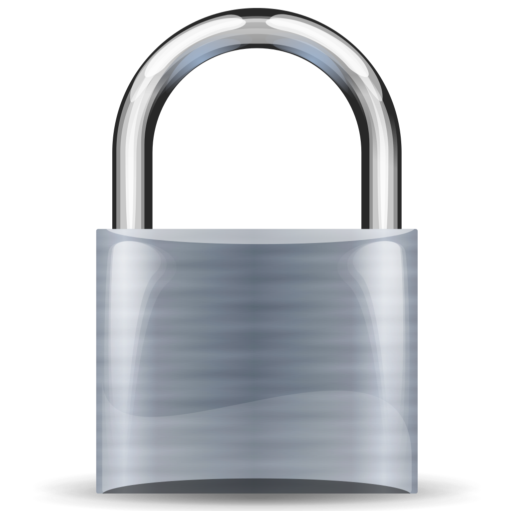 padlock clipart encryption