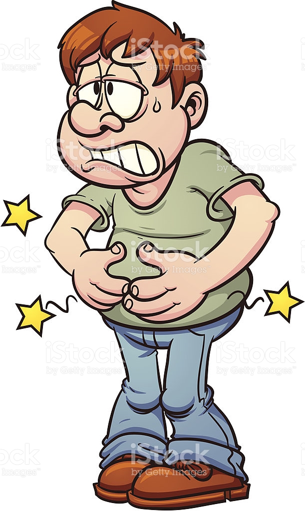 pain clipart belly pain