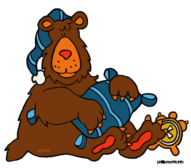Pain clipart chronic illness. Bears hibernate in the