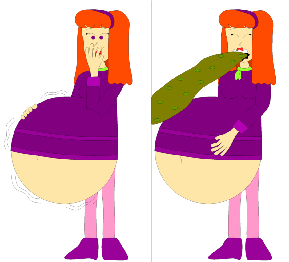 Pain clipart nausea. Daphne gets by angry