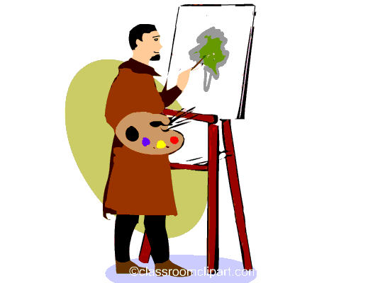 paint clipart animated