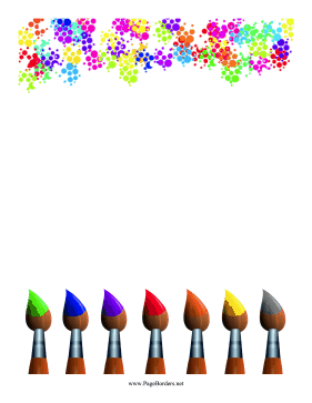 Paint . Paintbrush clipart brush border