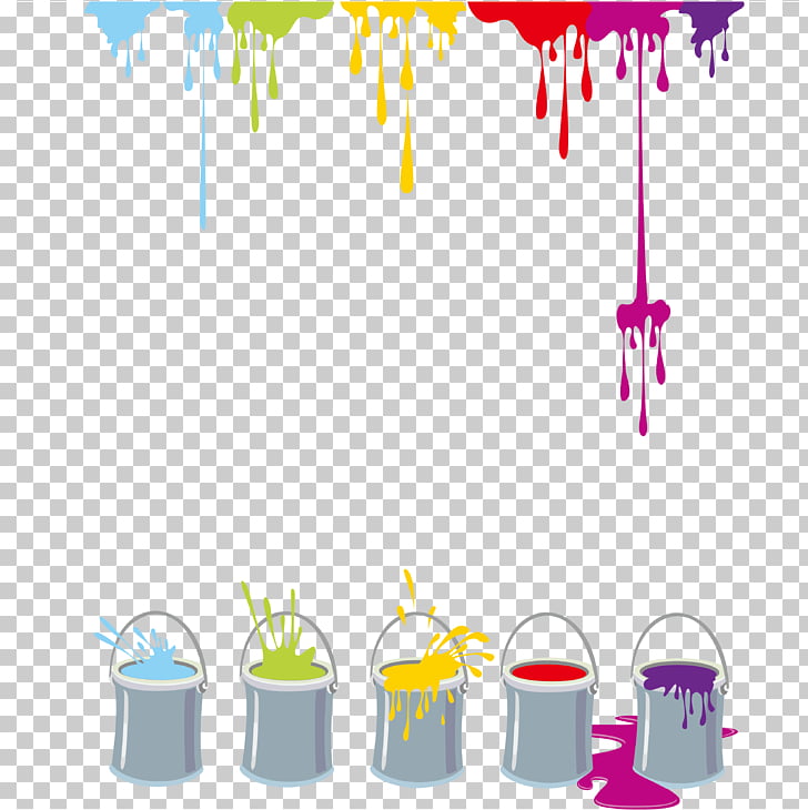 Painting drawing bucket png. Paint clipart creative