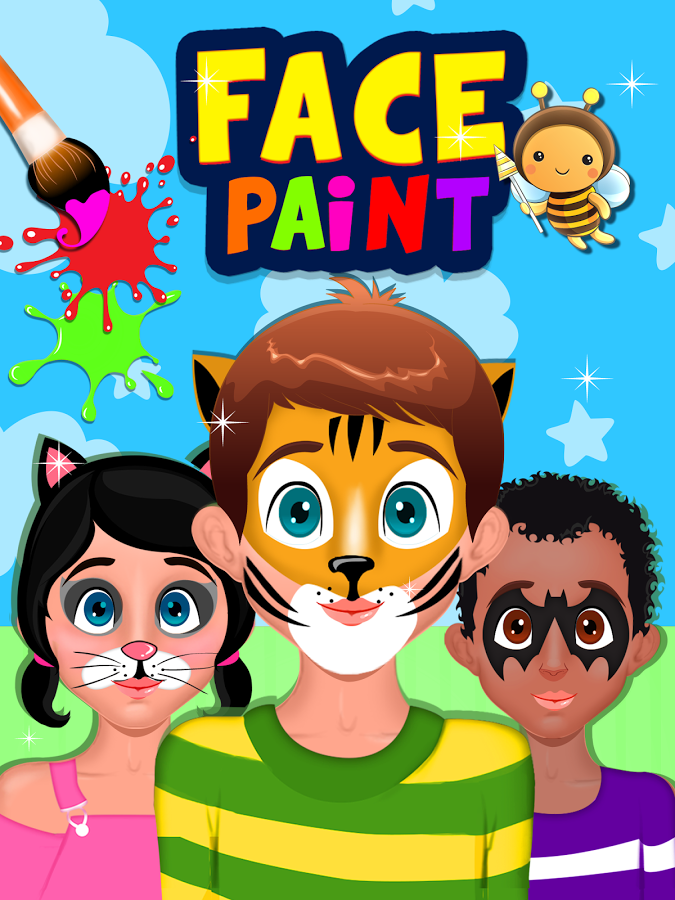 paint clipart face painting