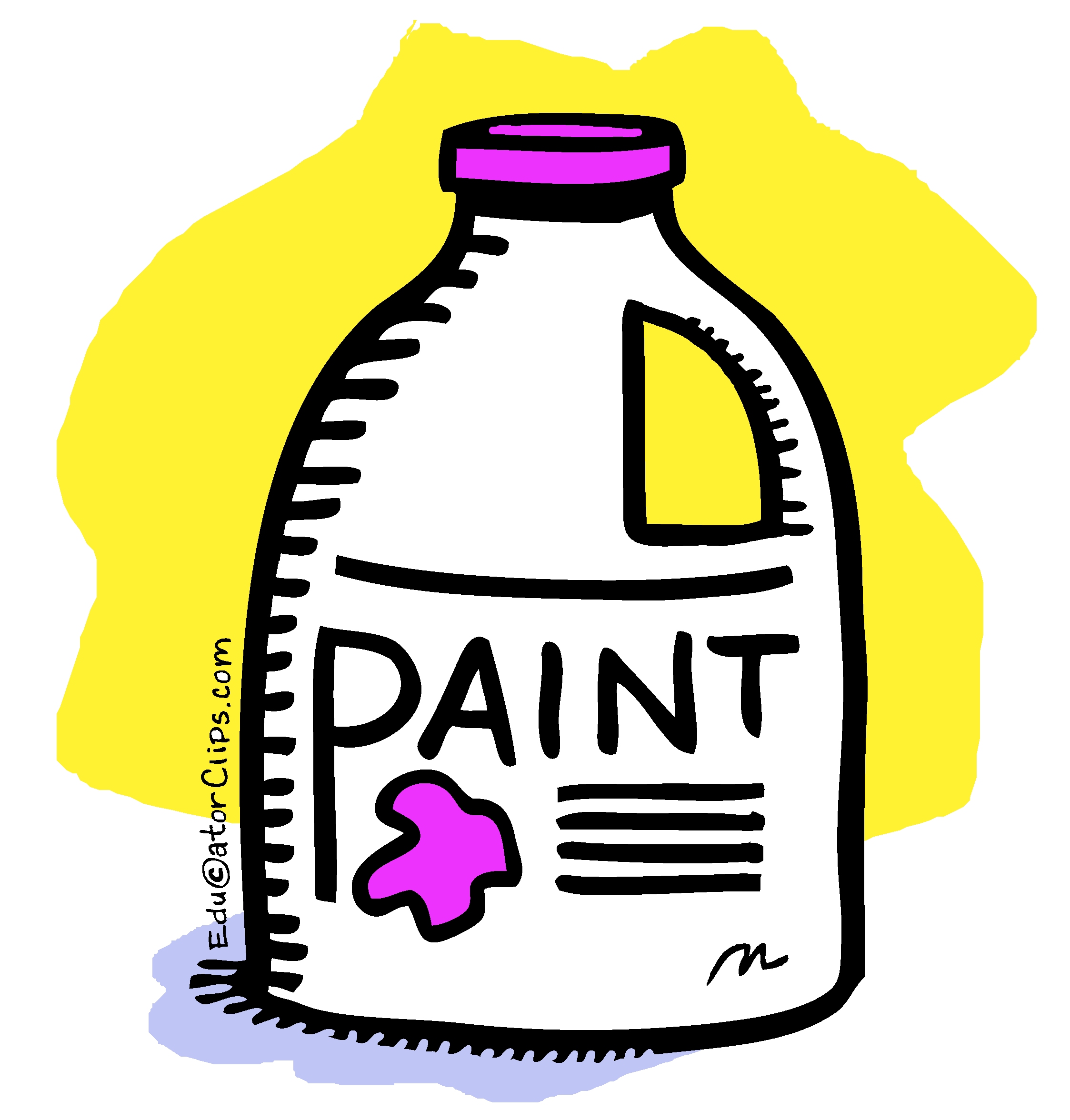 paint clipart gallon paint