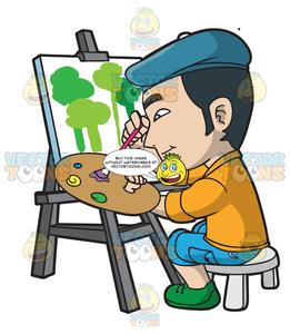 painting clipart guy painting