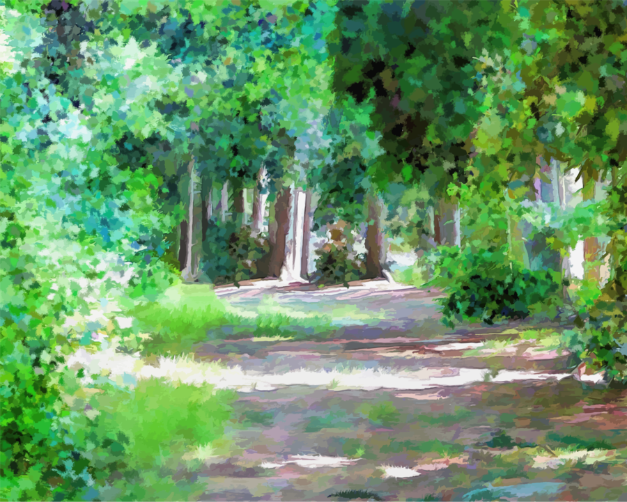 Painting clipart nature. Watercolor background art 