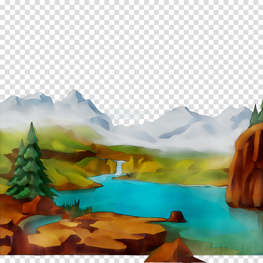 Watercolor background . Paint clipart nature painting