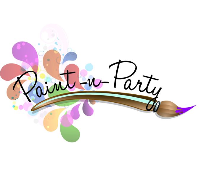 Paint clipart paint party. West cobb east paulding