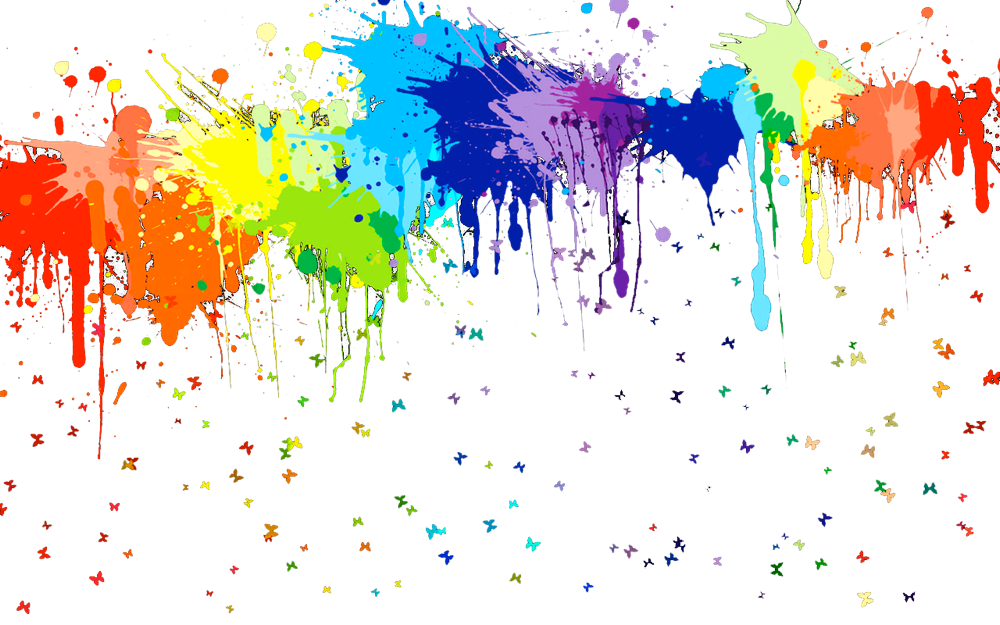 Paint paint splash