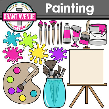 painting clipart painting supply