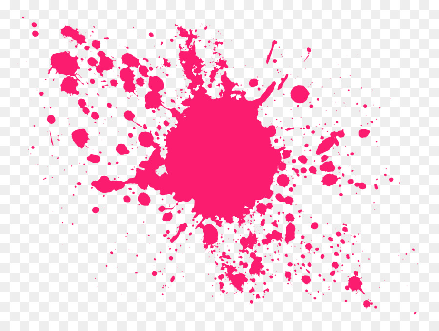 paint clipart pink