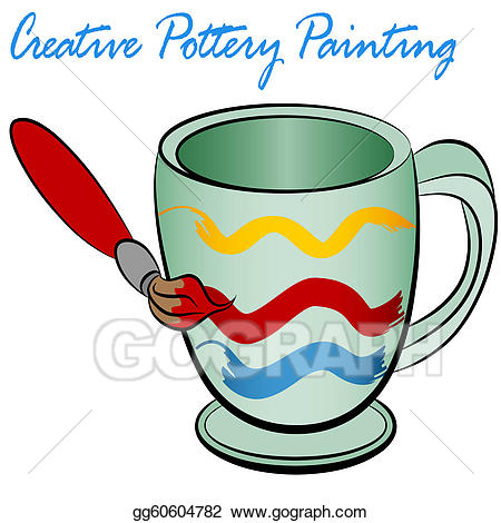painting clipart ceramic painting