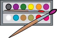 paint clipart school