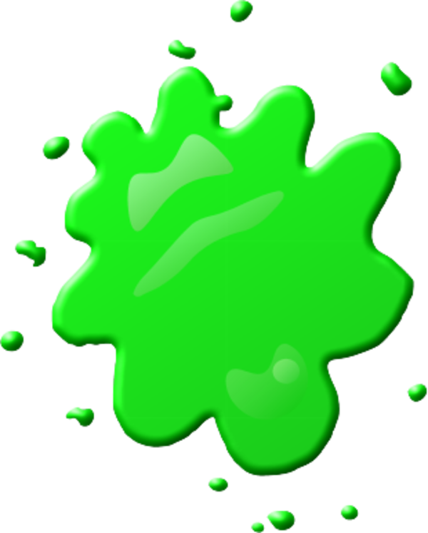 paint clipart slime